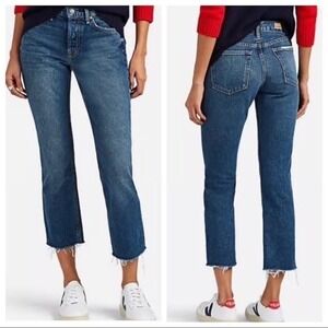 GRLFRND Tatum Jeans in Only Lies 28 Mid-Rise Micro‎ Boot Jean